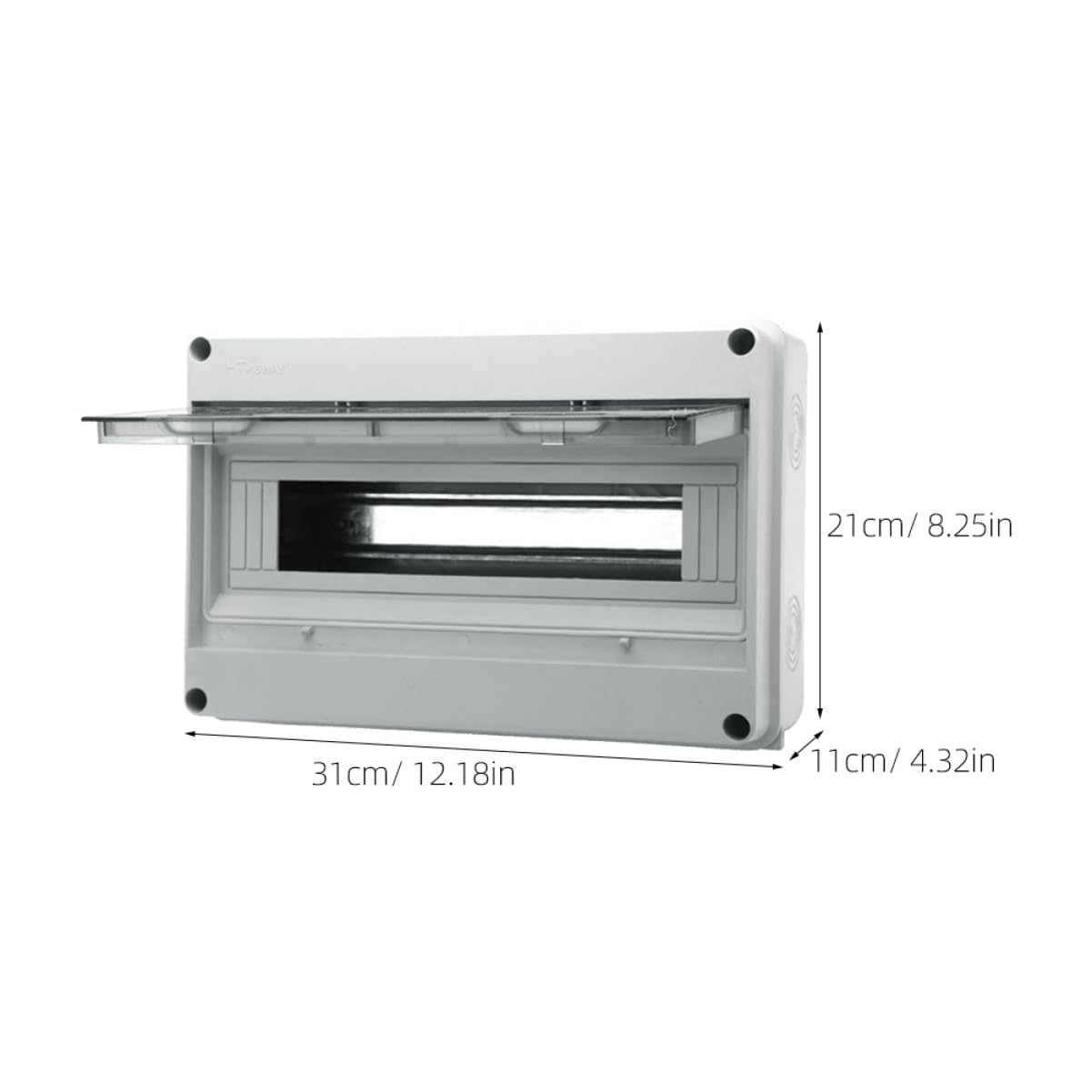 iplusmile Scatola Di Distribuzione Elettrica in Plastica Per Interni Ed Esterni Resistente Alle Intemperie Design Flessibile Per Diverse Applicazioni Installazione Rapida e Semplice