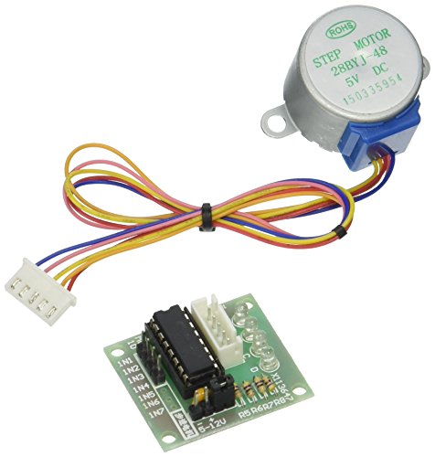 TOOGOO(R) 28BYJ-48 28BYJ48 DC 5V 4-Phase 5-Wire Stepper Motor with ULN2003 Driver Board