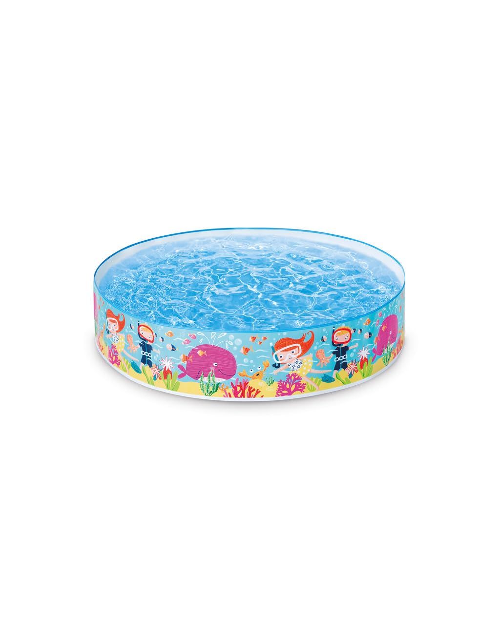 VWretails Snapset® Bath tub of Without air for Kids/Babies Bathing & Fun at Beach,Home Indoor & Outdoor in Vacation with Easy Setup for Swimming Pool Experience and Enjoyment (4 feet X 10 inches)-image-44