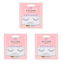 Vista 5 de Eylure Naturals No. 031 Pestañas postizas reutilizables, adhesivo incluido, 1 par