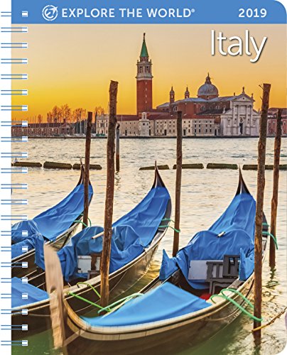 Italy Weekly Engagement Calendar 2019 Planner 6.5