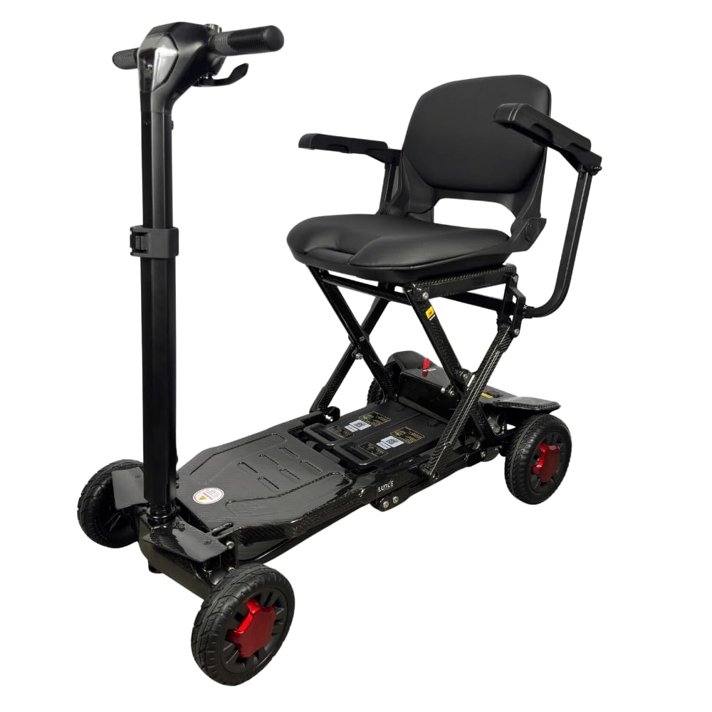 Luxe Mobility CarbonLite - Lightweight Carbon Fibre Folding Mobility Scooter