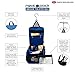 NeatPack Medium Size Hanging Toiletry Bag with Detachable TSA Compliant Zipper Pocket & Swivel Hook