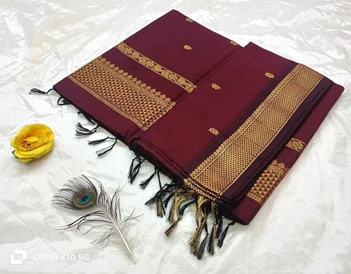 Image of gadwal cotton sarees
