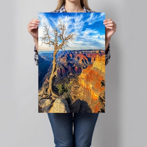 Affiche grand format 80x120 cm pour habiller un grand mur vide de salon avec style