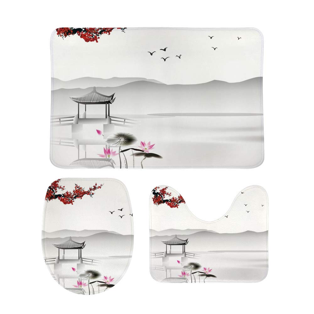Juego de funda nórdica HaoXiang ultrasuave: diseño Pattern2 elegante y de fácil cuidado para cama