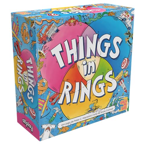 asmodee, Things in Rings, Jogo de Cartas, Idade 6+, 2 a 6 jogadores, 20 minutos por partida