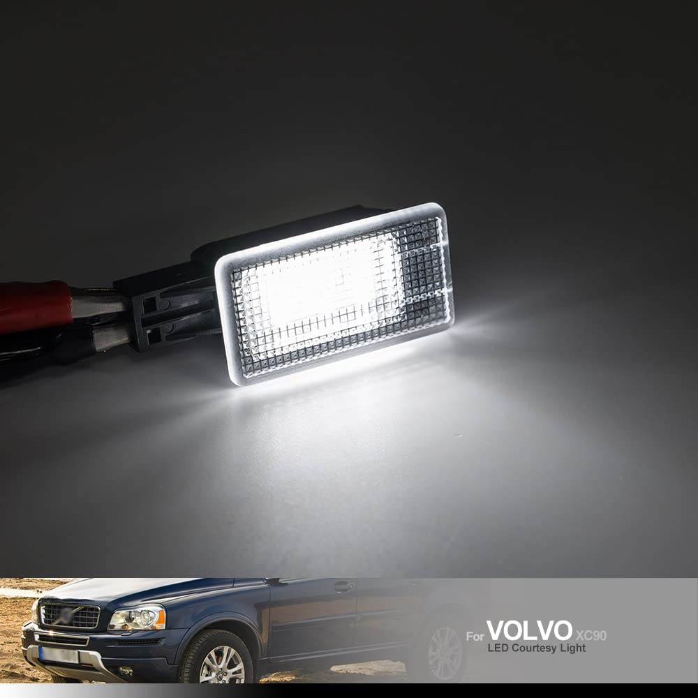 LED Spiegel-Pfützenlicht Für Volvo XC60 2008-2017 - 6000K Weiß Canbus Beleuchtung