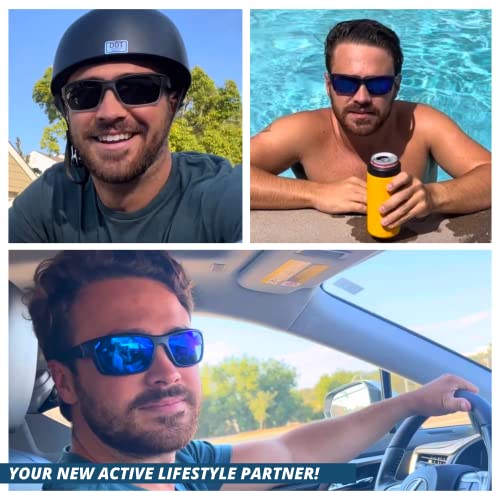 Blue Cut - Polarized Sunglasses For Men & Women Uv Protection, For Fishing, Sports, & Driving #TOP5