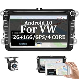Android Autoradio voor VW 2G+16G GPS Navigatie CAMECHO 8 ”Capacitieve Touchscreen Bluetooth Auto Stereo Speler WIFI FM…