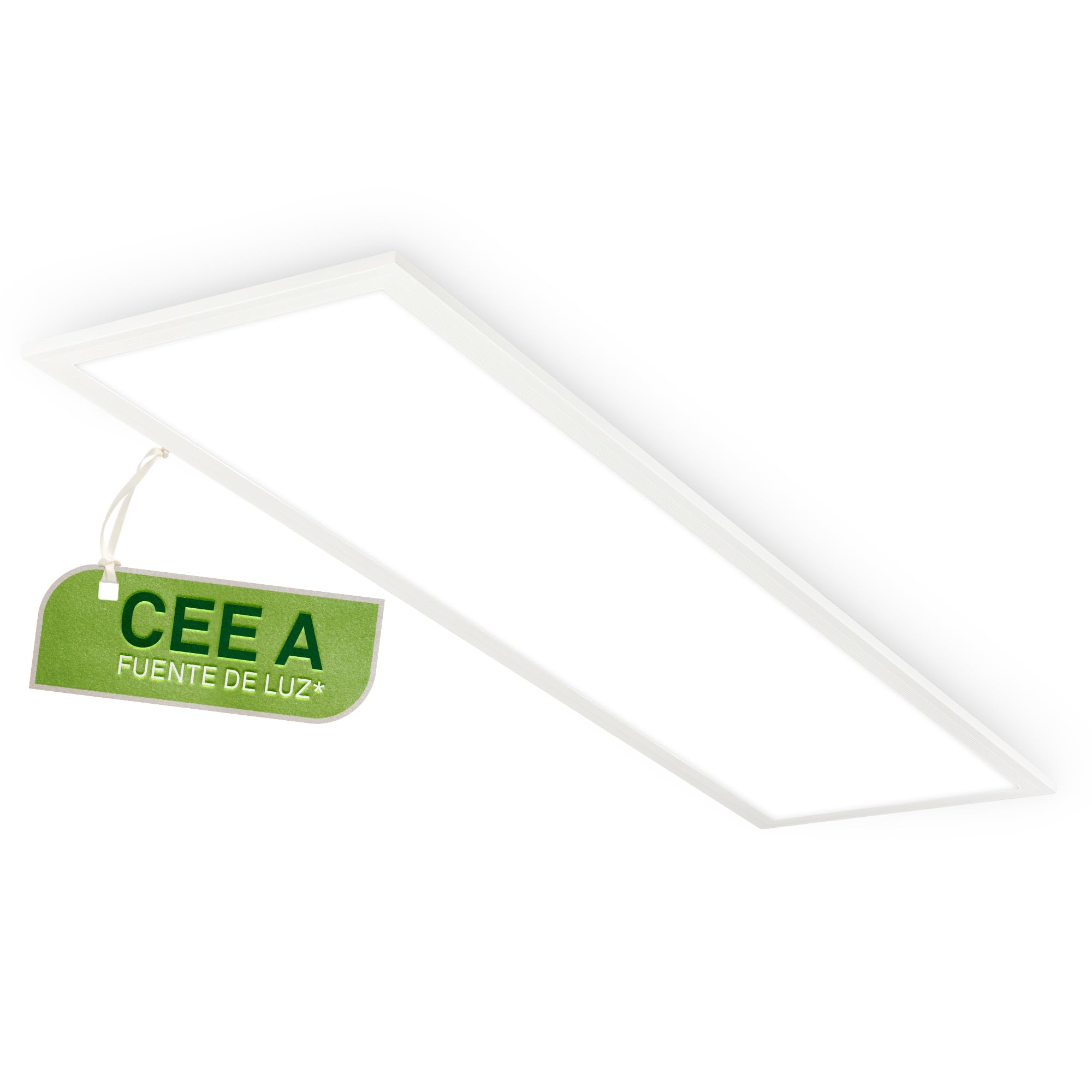 BRILONER - Panel LED, CEE A fuente de luz, 13,8 W a 2900lm, luz indirecta, superficie cocina, paneles, lampara, lamparas de techo salon, 100x25x6 cm, blanco