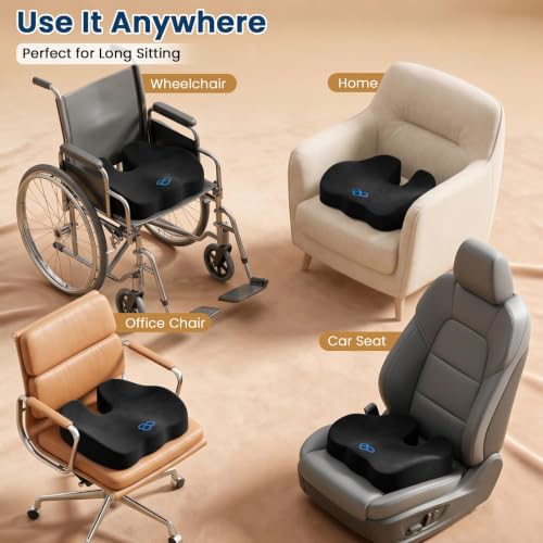BlissTrends Memory Foam Seat Cushion