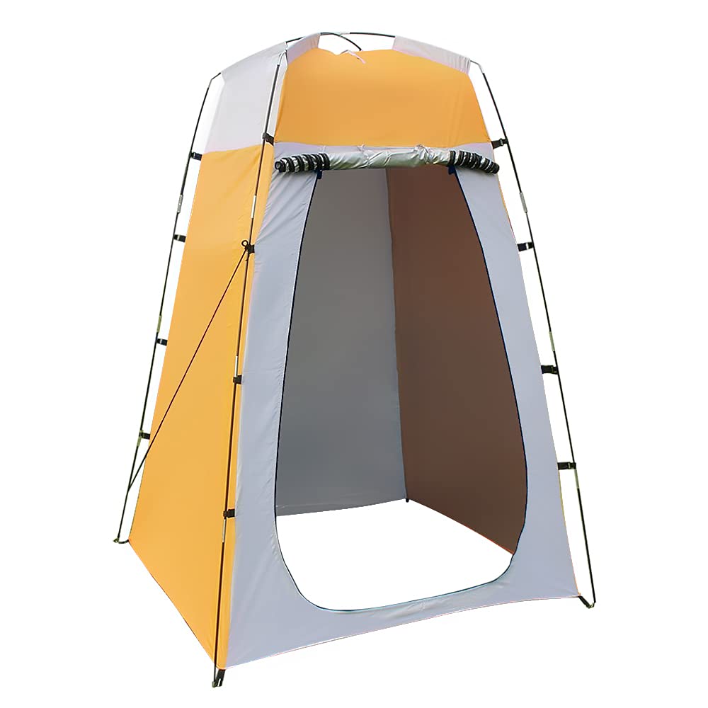 Photo 1 of **BROKEN POLE**NON-FUNCTIONAL
Lixada Outdoor 6FT Quick Set Up Privacy Tent, Toilet, Camp Shower, Portable 