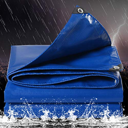 Lona impermeable azul 3x6m toldo protector solar exterior para camión OKUOKA 6