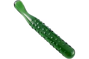 Dual Purpose Glass Anal Plug Crystal Dildo, Great for Massaging & Stimulating Vagina