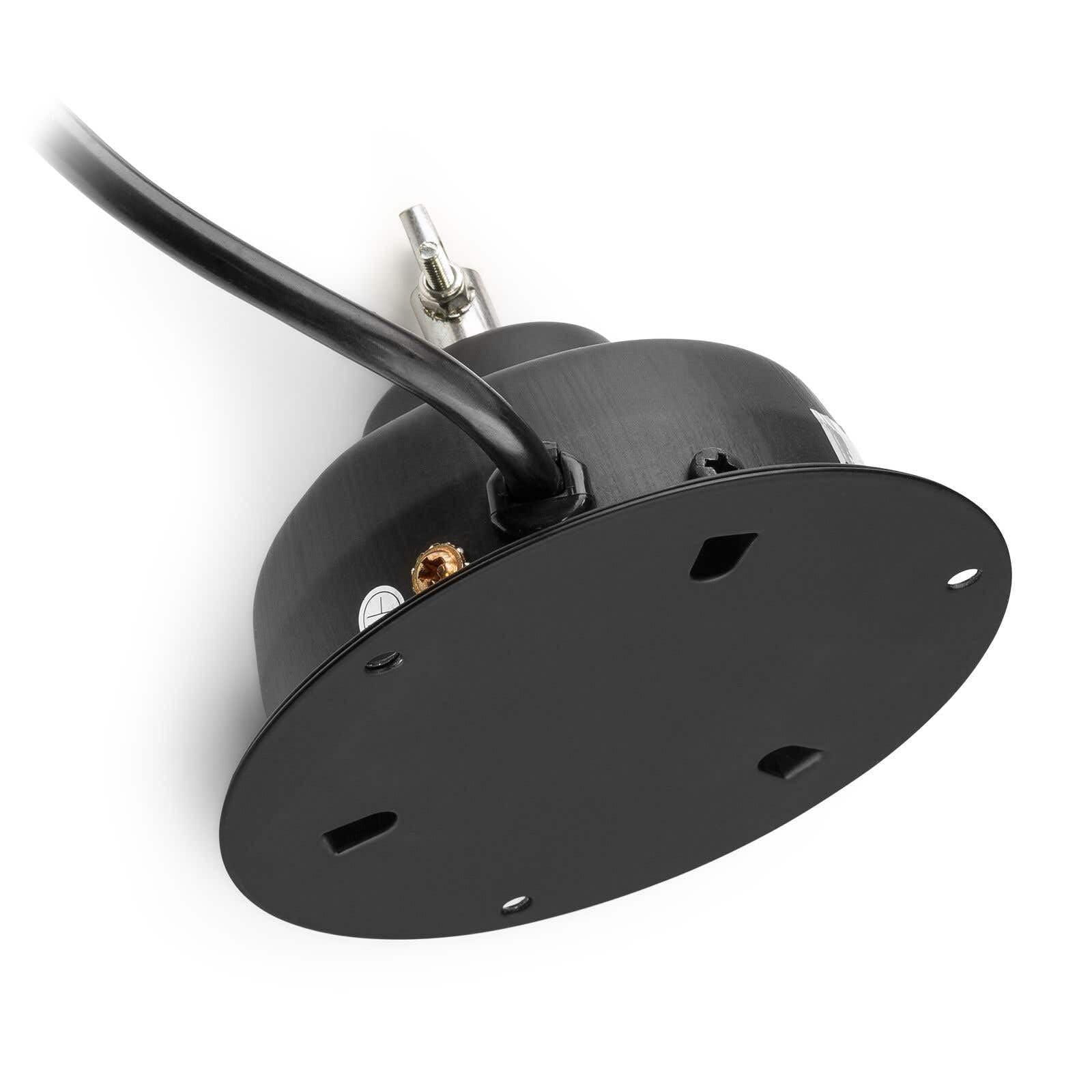 Fuzzix MBM400 Moteur pour Boules à Facettes 40 cm, Charge Maximale 10 Kg, Élingue de Sécurité, 3 Tours par Minute, Idéale pour Soirées Disco en Clubs, Bars, Discothèques