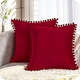 Diseño clásico: El color sólido simple es elegante, es rico en color. Se puede colocar en el sofá, cama, silla, coche, Sala de Estar, Dormitorio, Sala de Estudio, Jardín para mejorar el sabor de la vida y crear un ambiente cálido.