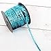 Threadart 6MM Sequin String - 80 Yard Roll - Aqua - For Crafting, Decorating, Costumes, & More