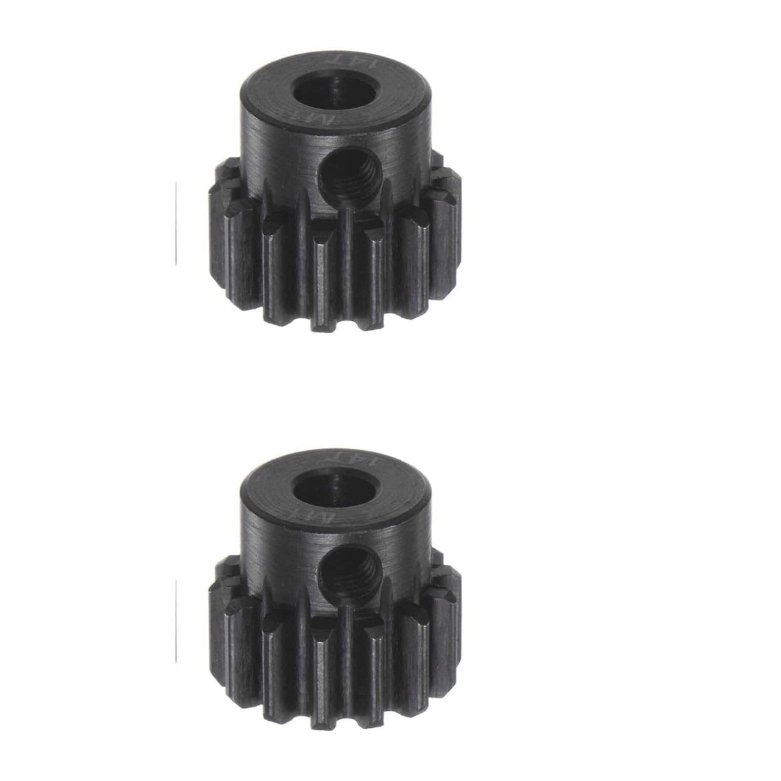 ADORLY 2Pcs Hard Steel Pinion Gear 14T Mod1 5mm, ARAC7602 for Arrma 6s Blx Upgrade Parts Arrma Kraton Mojave Notorious Outcast Talion Typhon Pinion Gear Parts