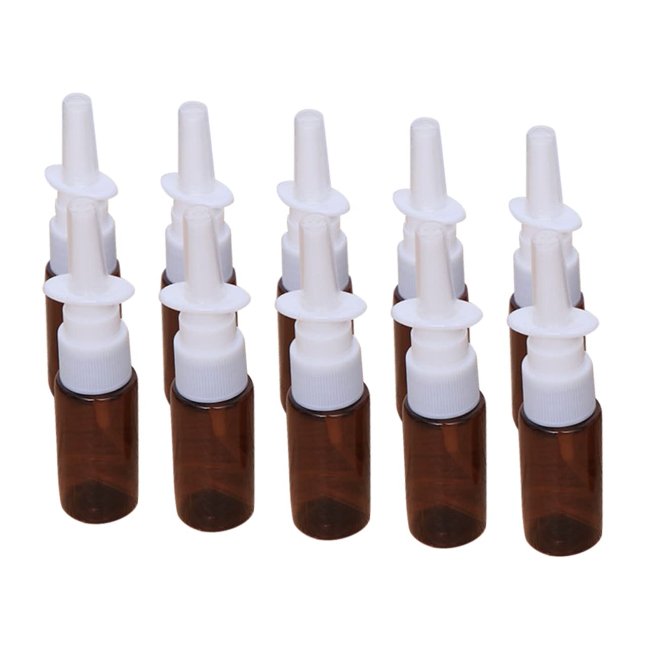 POPETPOP 100pièces Bouteilles De Spray Recharges Pet Marron Pulvérisateurs De Brume Fines Pour Voyage Et Usage