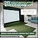 The Indoor Golf Shop DIY Golf Simulator Enclosure - Easy-Setup Golf Simulators for Home - Includes Impact Golf Screen, Enclosure Surround, Protective Padding - Poles Not Included - 10’4” x 7’11” x 5’
