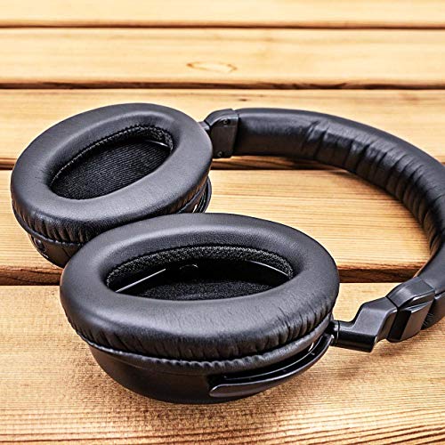 Repuesto Almohadillas para Oído Compatible con MDR-NC60 NC60 Auriculares con Cancelación de Ruido (Almohadillas Negras) miniatura 7