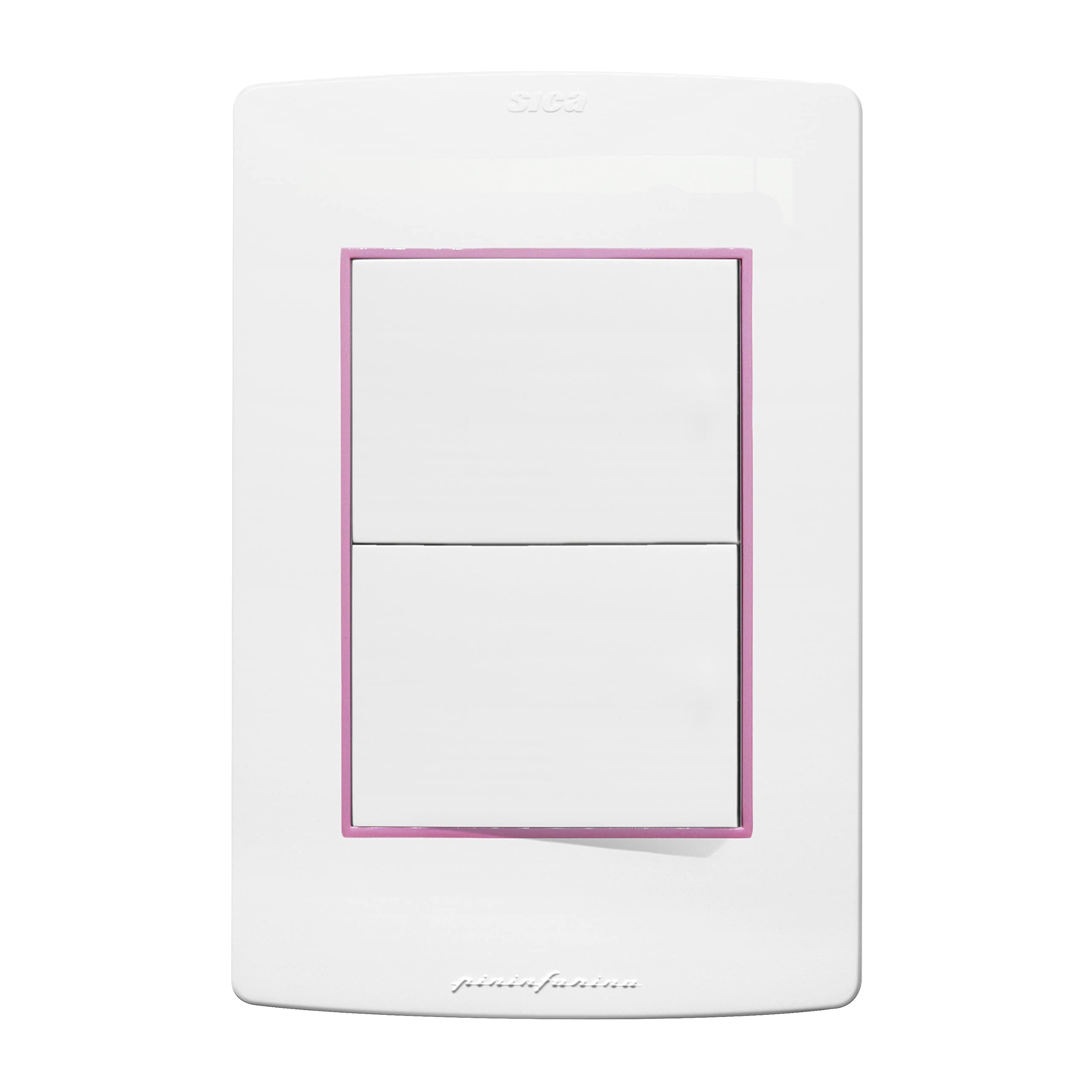 Marco Decorativo Para Interruptor De Luz ElekTek - Diseños Rivoli/Milano, Instalación Sin Tornillos, Autoadhesivo