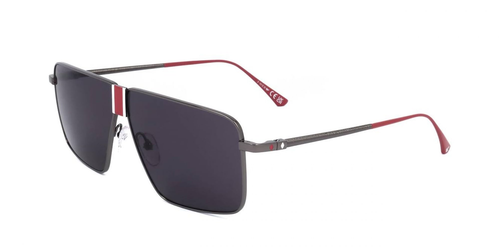 WEB Occhiali da Sole WE0344 Shiny gunmetal 64/6/140 Uomo
