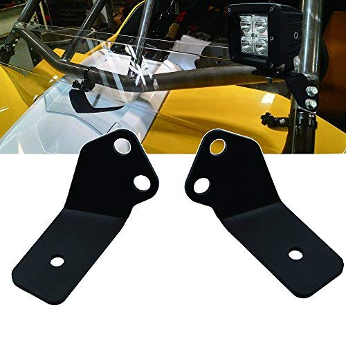 Front Pillar LED Light Mounting Brackets Fit 2016-2020 Yamaha YXZ 1000R