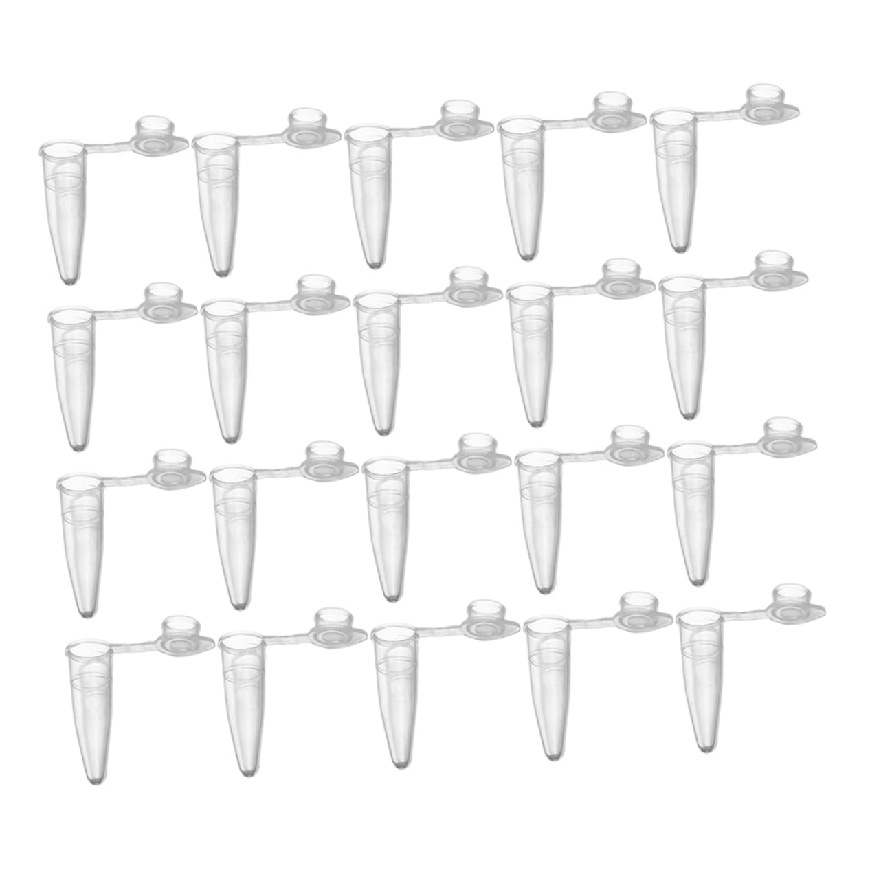 CIYODO Lab Plastic Dropper Vials Pcs for Microcentrifuge Tube Container