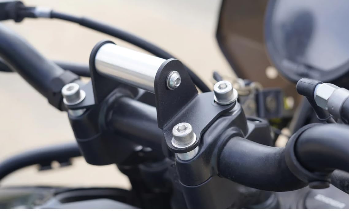 Himalayan 450 Guerrilla 450 GPS Mount Mobile Holder Mount Black-image-9