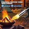 SEVENMEET Propane Torch Weed Burner with 11.5FT Hose, 1,800,000 BTU Blow Torch for Weed, Self Igniter Weed Torch Flamethrower for Weeding, Roof Asphalt, Melting Snow, Road Marking