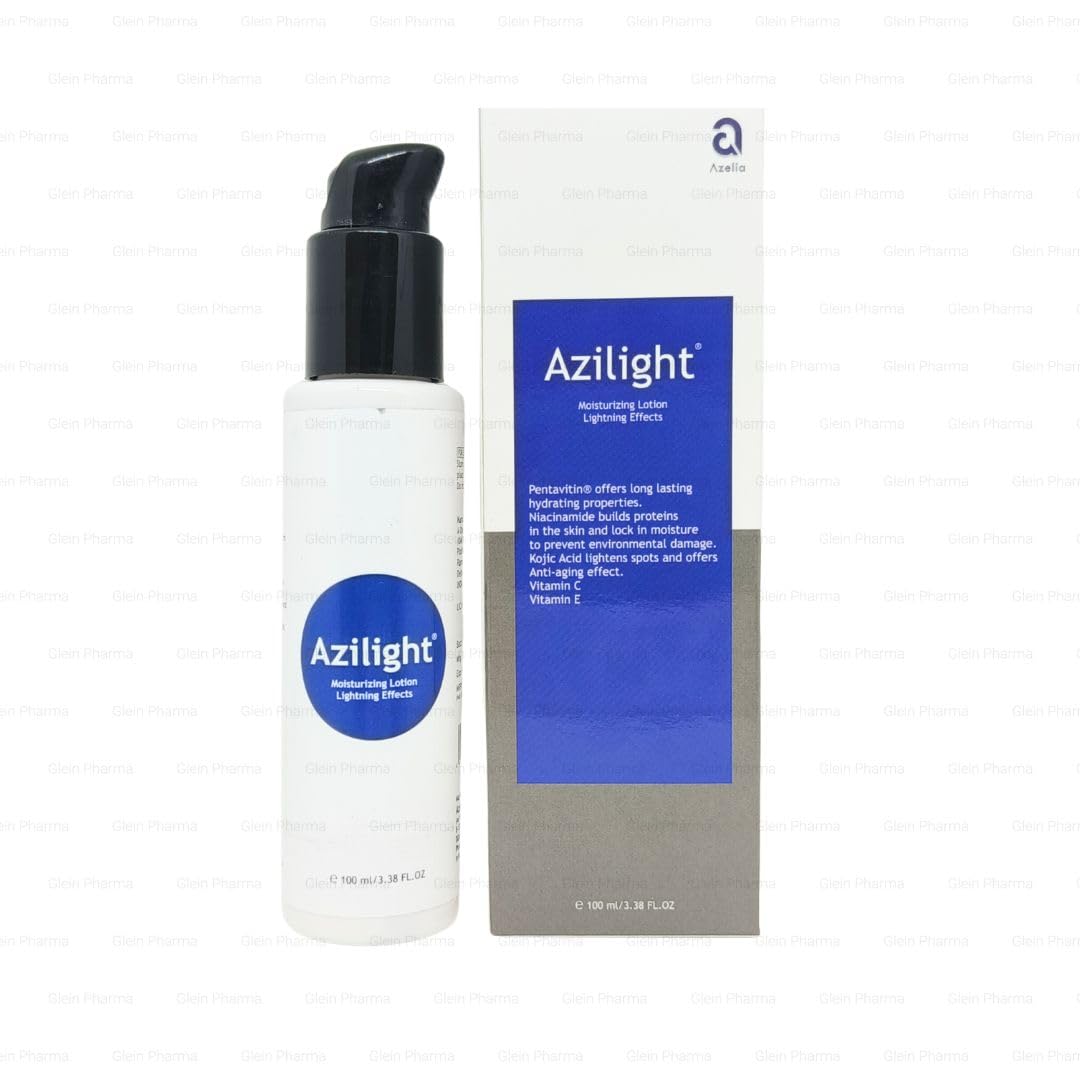 Azilight Moisturizing Lotion with Niacinamide, Kojic Acid, Pentavitin, Vitamin C & E – Lightweight Daily Hydration Lotion for All Skin Types – 100 ml-image-25