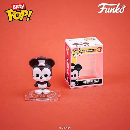 Miniatura 21 de Funko Bitty Pop! Disney - Goofy, paquete de 4 – Goofy, Chip, Minnie Mouse (manos plegadas) y una figura sorpresa misteriosa – Coleccionable de 0.9