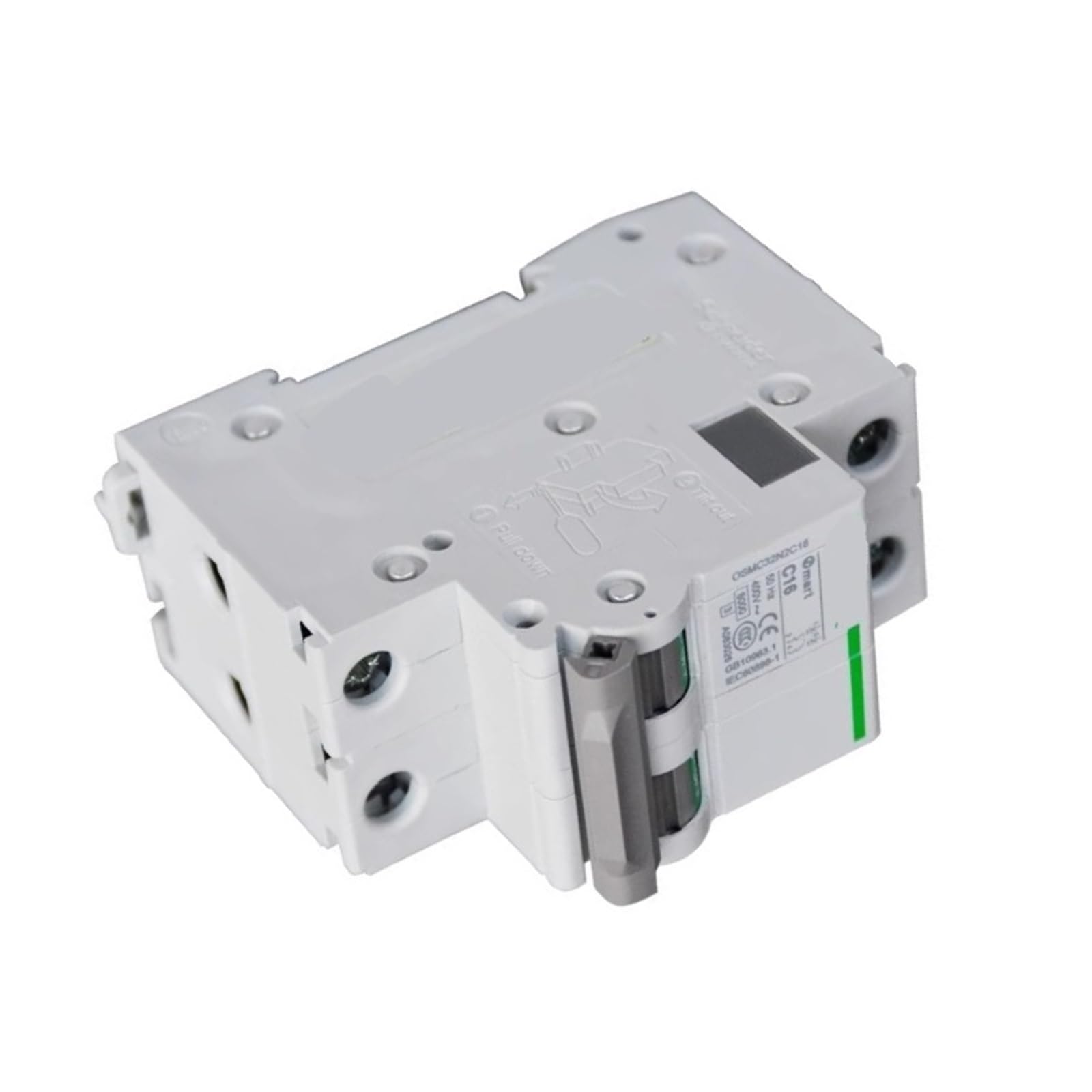Interruttore Automatico Tipo D 2P 10A 16A 20A 25A 32A (1-63A) Interruttore Magnetotermico 400VAC 50HZ 6KA(25A)