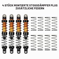 INJORA RC Stoßdämpfer 4pcs RC Dämpfer für 1/10 RC Crawler Car Axial SCX10 90046 AXI03007 TRX4 TRX6 – Ansicht 5