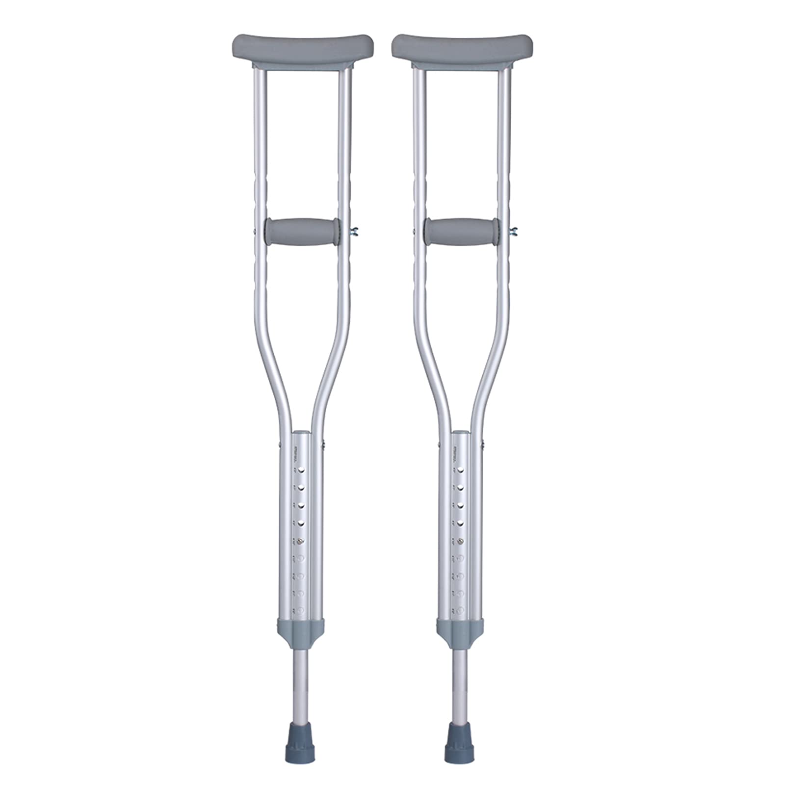 Buy MEETS Aluminum Crutches, Forearm Crutches, Crutches for Armpits