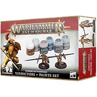 Games Workshop 60-10 Warhammer Age of Sigmar STORMCAST ETERNALS VINDICTORS + Paint Set