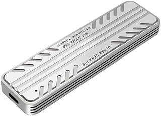 M2 Solid Disk Drive Box Support NVME Usb3.2 Type-C 20Gbps SSD Mobile Hard Disk Enclosure JMS583 Control Chip 10Gbps M2 SSD Enclosure NVME Portocol USB3.2 Type-C 10Gbps Hard Drive Case- For M2 PCIe SSD