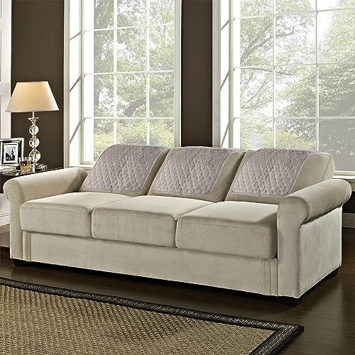 Fundas para reposacabezas de sofá lavables y protector antidecoloración de sillón 6