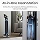 Samsung VS90F40EEK/WD Bespoke AI Jet Ultra Akku+ CompleteClean, Akku-Handstaubsauger inkl. Zubehör, 400 W, 2 Akkus, All-In-One-Station, Active Dual & Slim LED+ Bürste, Pet Tool+, Satin Black