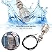 eMagTech 2Pcs 304 Stainless Steel Water Flow Float Switch Liquid Sensor Suitable For Water Tank Household Water Tower Drainage Pool Industrial Water Tower (60mm 110V)