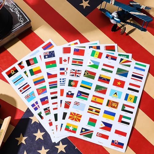 Spakon 960-piece Multicolor Flag Sticker (192 Styles) for School, Diary, Scrapbook, Planner - Paper, Waterproof, Self-Adhesive, Irregular, Indoor, Single Use