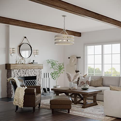 Image of Gulliver Collection 4-Light Coastal Pendant Light Galvanized