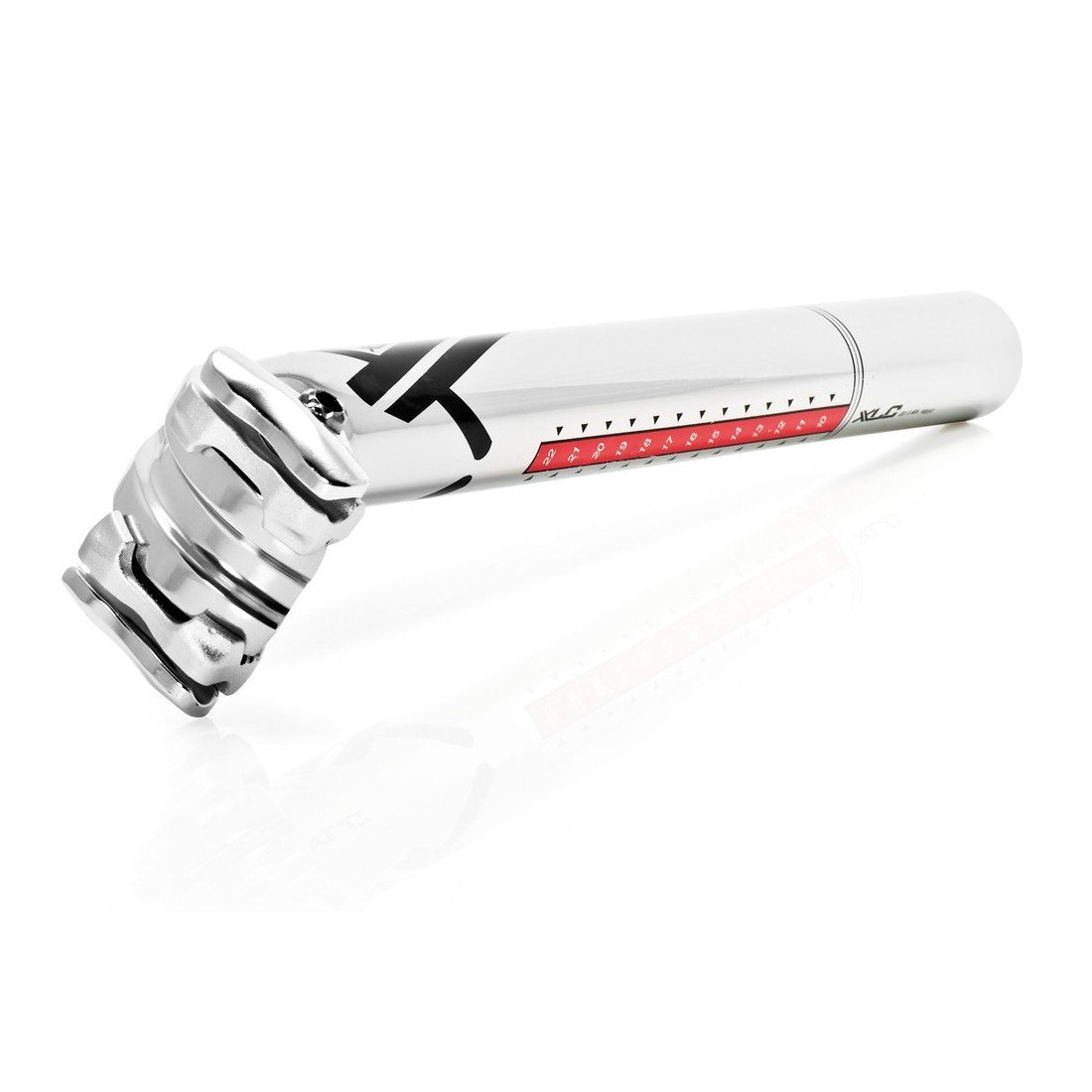 XLC Sattelstütze Pro SP-R03, Ø 31, 6mm, 400mm, high polished, 24mm Vers. Sport & Freizeit