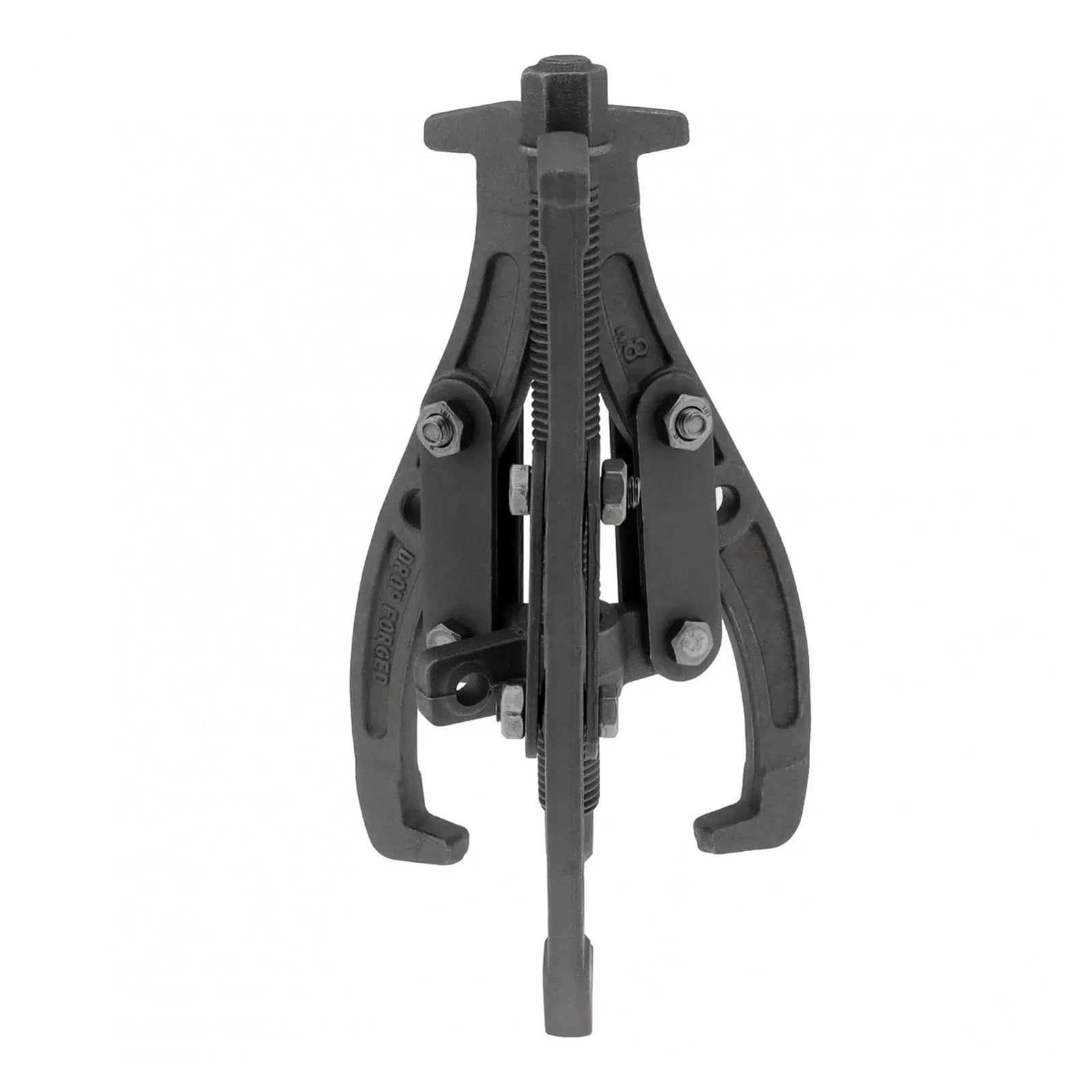 Kit de Herramientas de 200 mm y 8 Pulgadas para extracción de poleas, cojinetes y Volantes con 3 mordazas, Herramienta de guía de mordazas para Trabajo Pesado