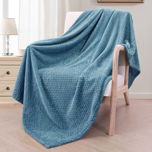 Exclusivo Mezcla Fleece Throw Blanket Extra Large, Super Soft and Warm Blankets for Couch, Sofa and...