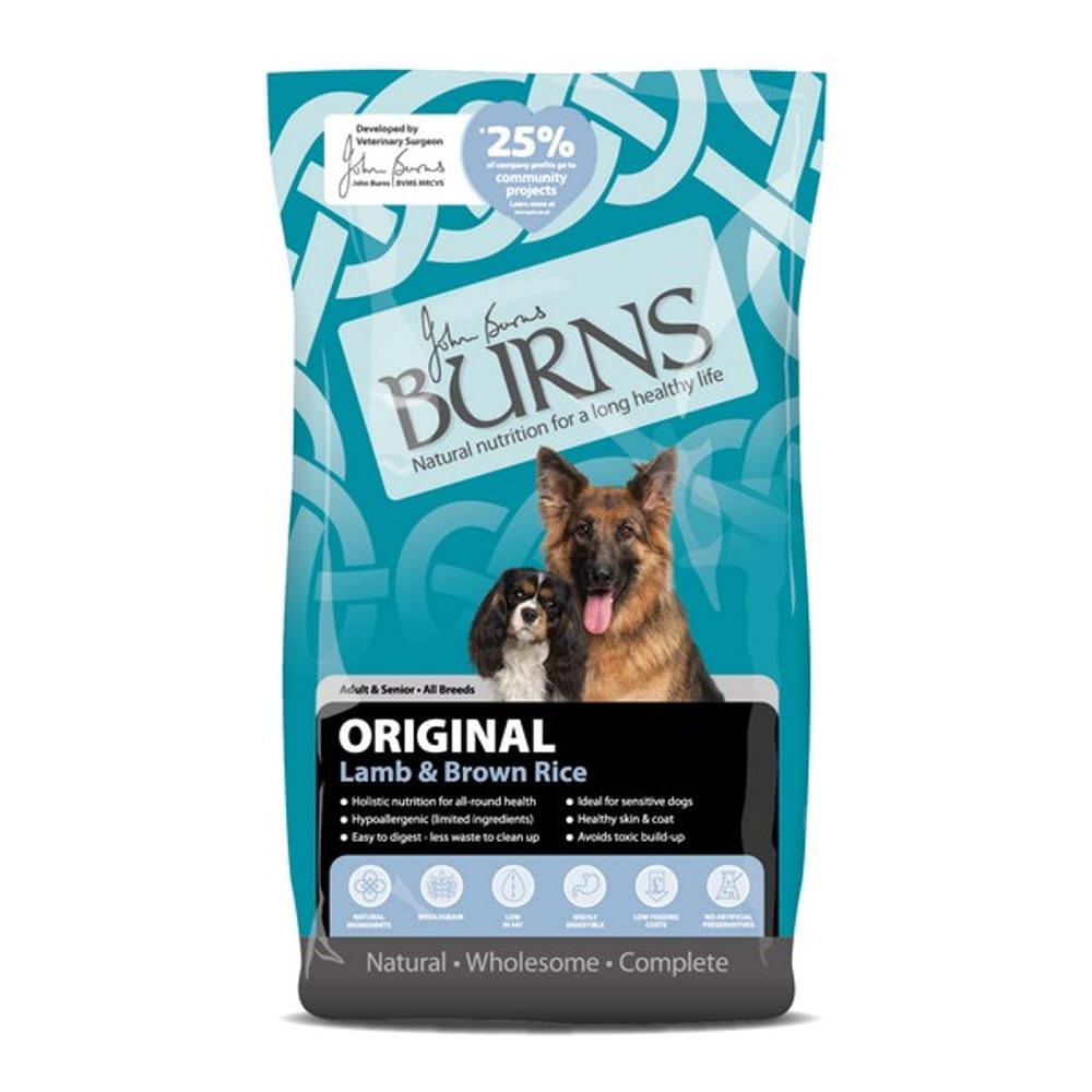 Burns Pet Nutrition Brown Burns Adult Original Lamb And Rice 2Kg