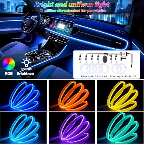 6 in 1 Car LED Strip Lights