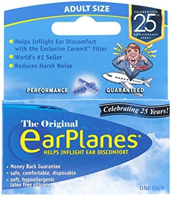 EarPlanes Original Adult Size One Pair